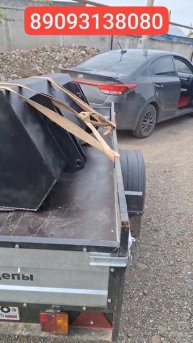 Ковш шириной 1,60м, крепление на пальцах.