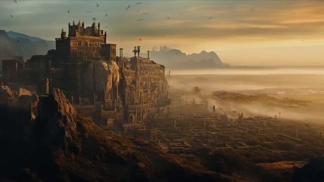 Thebes - An ancient fantasy journey - A beautiful ambient duduk for studying, reading