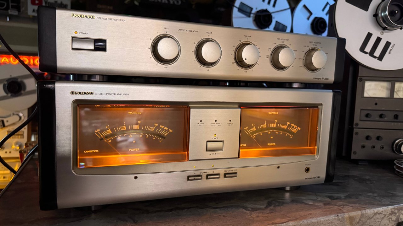 Onkyo Integra M-588 + P-388 продолжаем слушать...