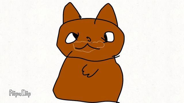 коты воители племени ветра (анимация в флипа клип)