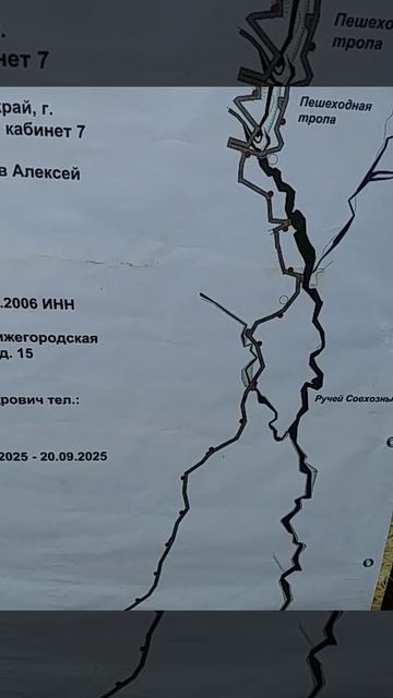 Новая прогулочная тропа в Петропавловске строится у ручья Совхозного
