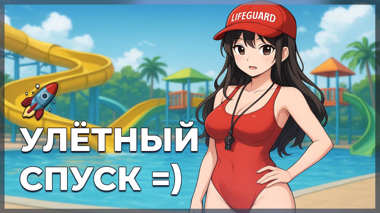 🌊 БЕЗУМНАЯ ВОДНАЯ ГОРКА в Waterpark Simulator