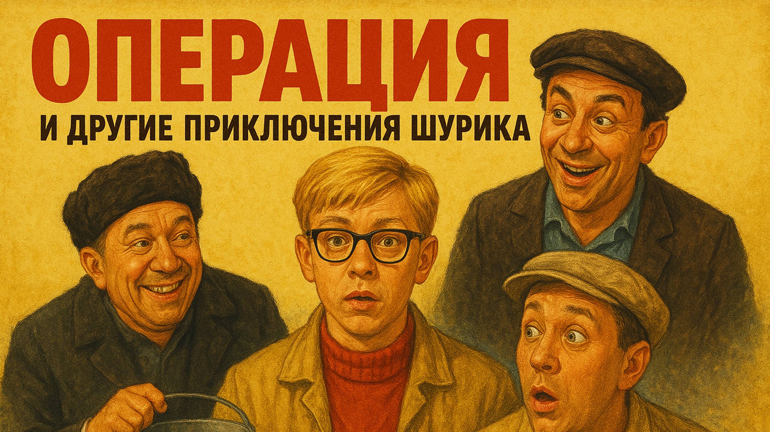 Операция «Ы» и другие приключения Шурика 1965 год. Комедия, мелодрама, криминал. Краткий обзор