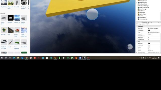 Создаю свой личный обби (там есть звук но почему то его нет)