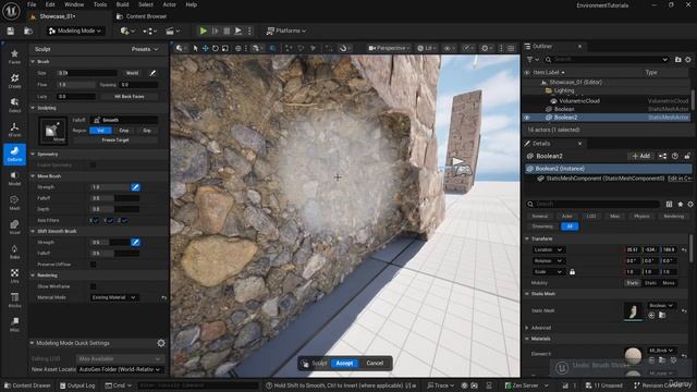 16 -Adding Surface details to the new area