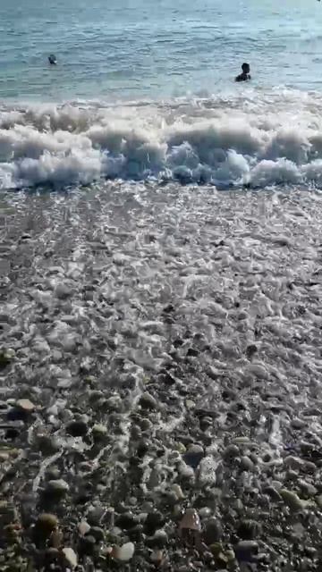 Чёрное море в Лазаревском.