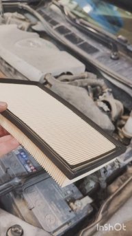 Камри 55 2 литра, замена воздушного фильтра