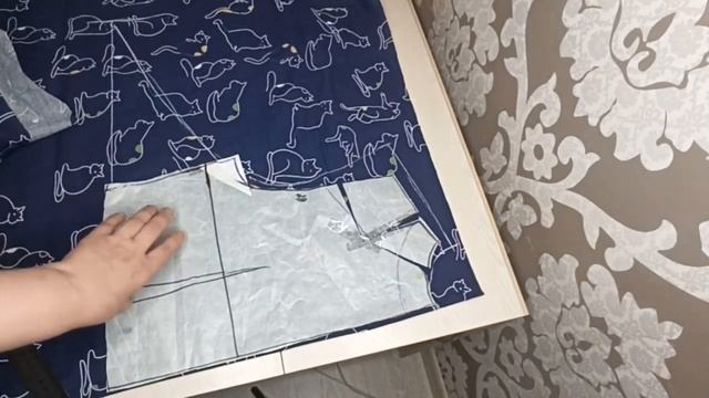 Как сшить халат-фартук с запахом из натуральной ткани. МК по моделированию и пошиву.