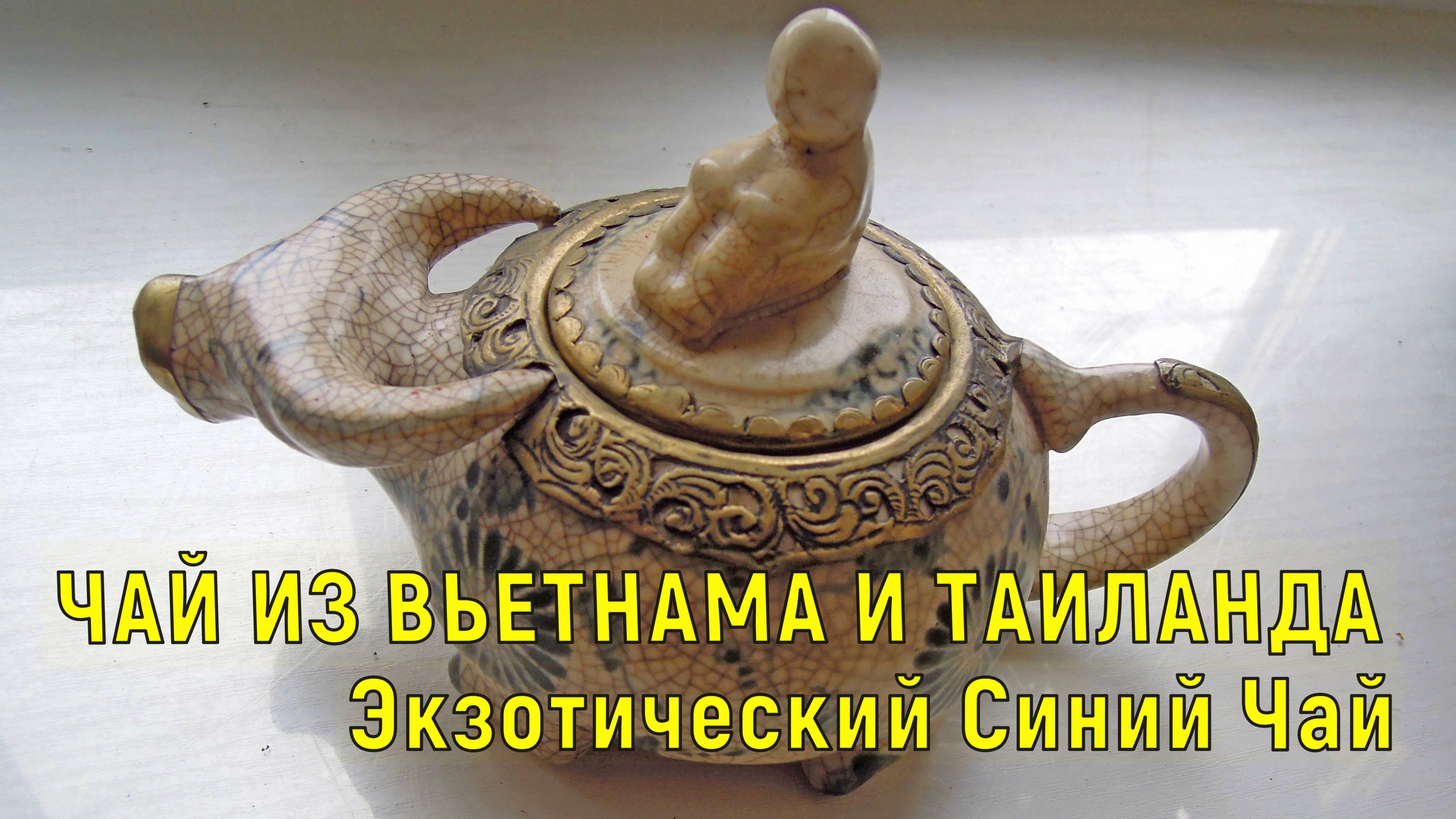 ЧТО КУПИТЬ ВО ВЬЕТНАМЕ И ТАИЛАНДЕ: ЧАЙ ☕ ЭКЗОТИЧЕСКИЙ СИНИЙ ЧАЙ