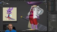 17 - Making a rig and posing the arms