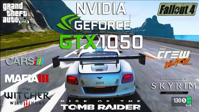 NVIDIA GTX 1050 Test in 8 Games (i5 4690k)