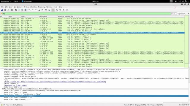 11.17. Wireshark - Capturing Passwords & Anything Sent By Any Device In The Network17