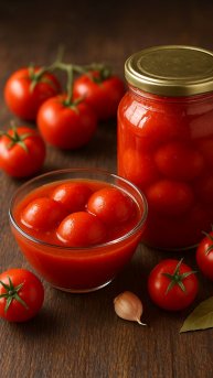 помидоры в томатном соке