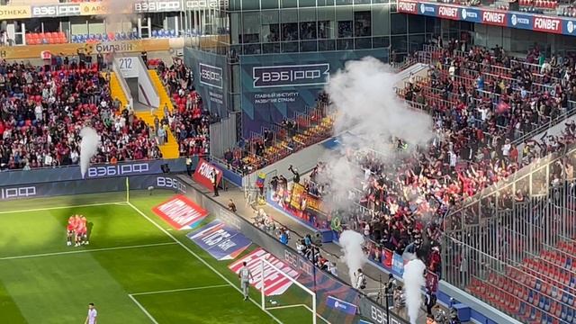 ЦСКА - Акрон, 2:0! Гол забил Кирилл Глебов с подачи Тамерлана Мусаева, 24 августа 2025 года.