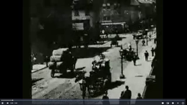 Движение транспорта по мосту Лидс - Л. Лепренс (1888).