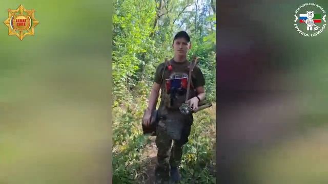 Апти Алаудинов "АХМАТ". Награждение бойца