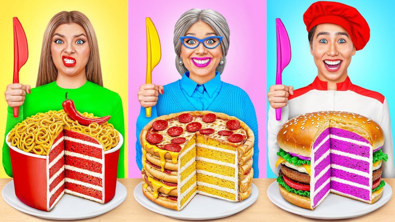 2 КУЛИНАРНЫЙ ЧЕЛЛЕДЖ Я ПРОТИВ БАБУШКИ : ПОТРЯСАЮЩИЕ КУХОННЫЕ ХИТРОСТИ : ДЕТСКАЯ ВСЕЛЕННАЯ