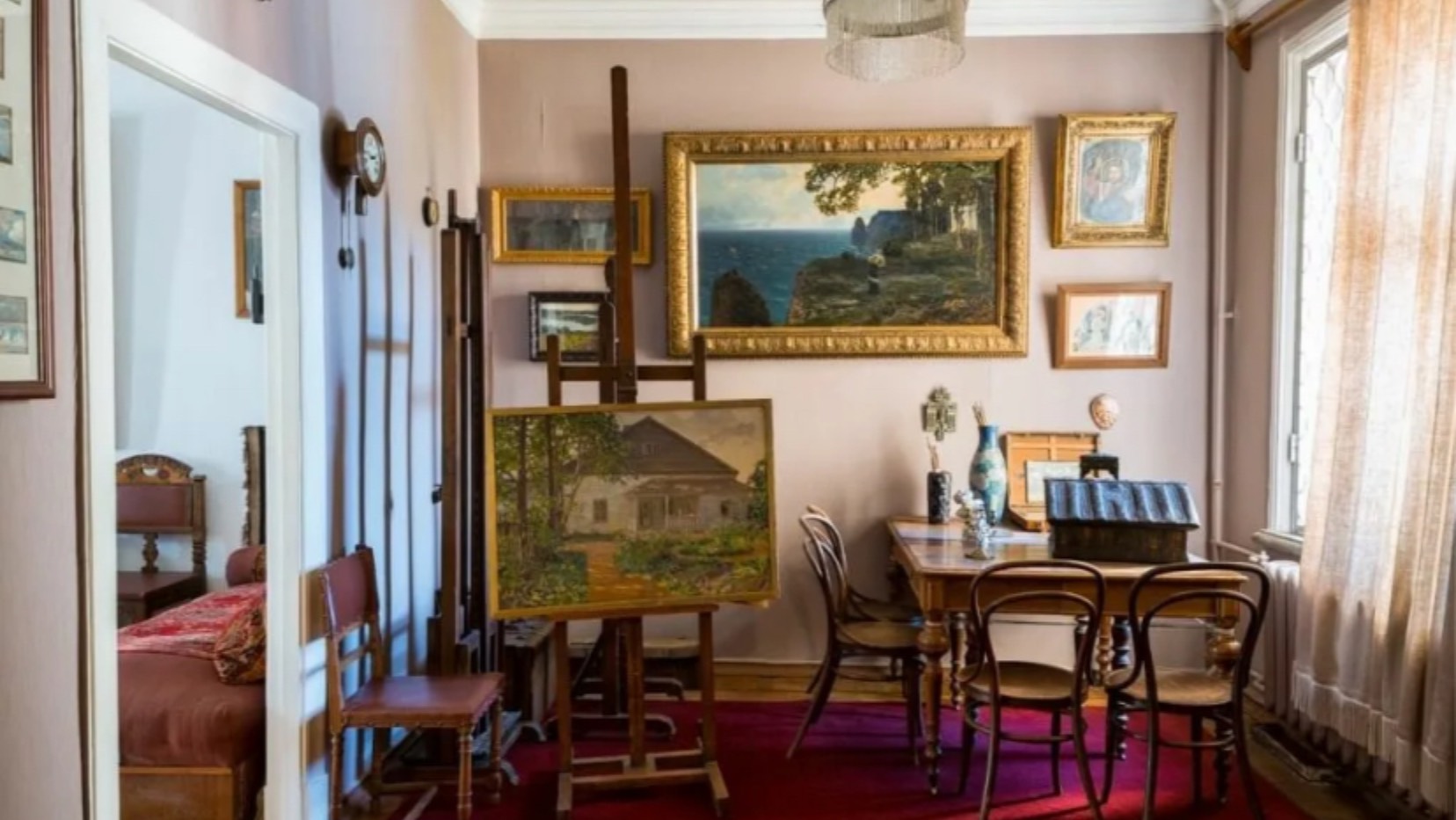 Путешествие в мир живописи:экскурсия по музей-квартире Аполлинария Васнецова в Москве.