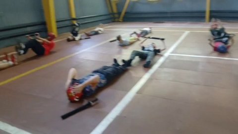 Потапов Денис Сергеевич , тренировки, сборы, боевое самбо, спочан, ножевой бой