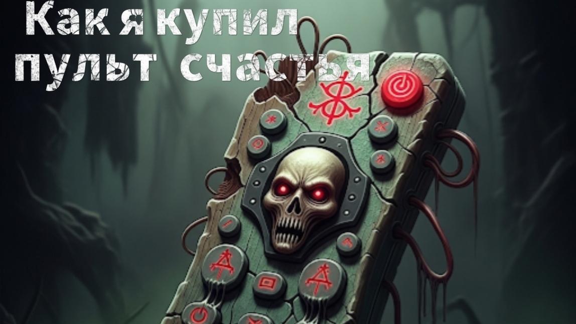 Мистические истории на ночь...Как я купил пульт счастья...