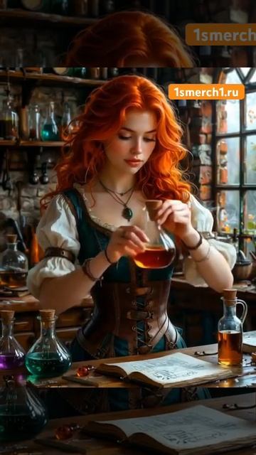 Triss Merigold's Laboratory. Secrets of the Witcher Elixirs