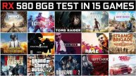 RX 580 8GB Test in 15 Games | Ultra Settings | 1080p | FPS Test