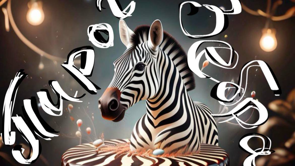 готовлю пирог зебра)