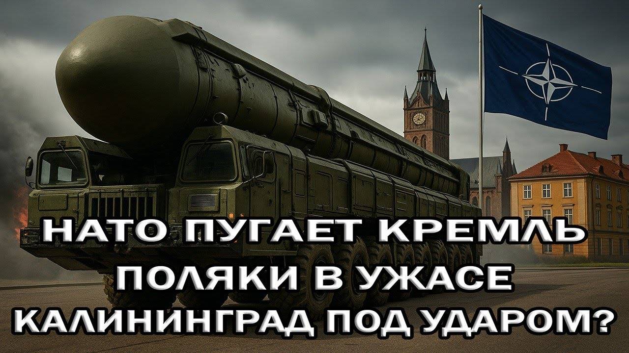НАТО Пугает Кремль Атакой на Калининград — Поляки в ужасе, ответ не заставил себя ждать!