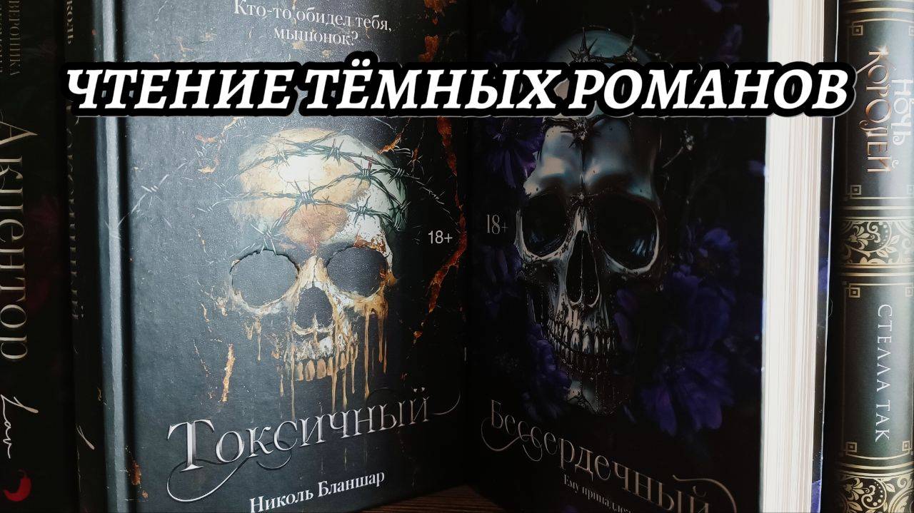 ЧТЕНИЕ ТЁМНЫХ РОМАНОВ|"Бессердечный"≠"Токсичный"