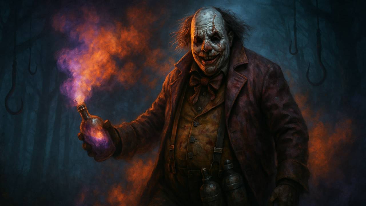 Dead By Daylight — играю за маньяка Клоуна 🎪 | стрим DBD на русском: броски бутылок, контроль карты