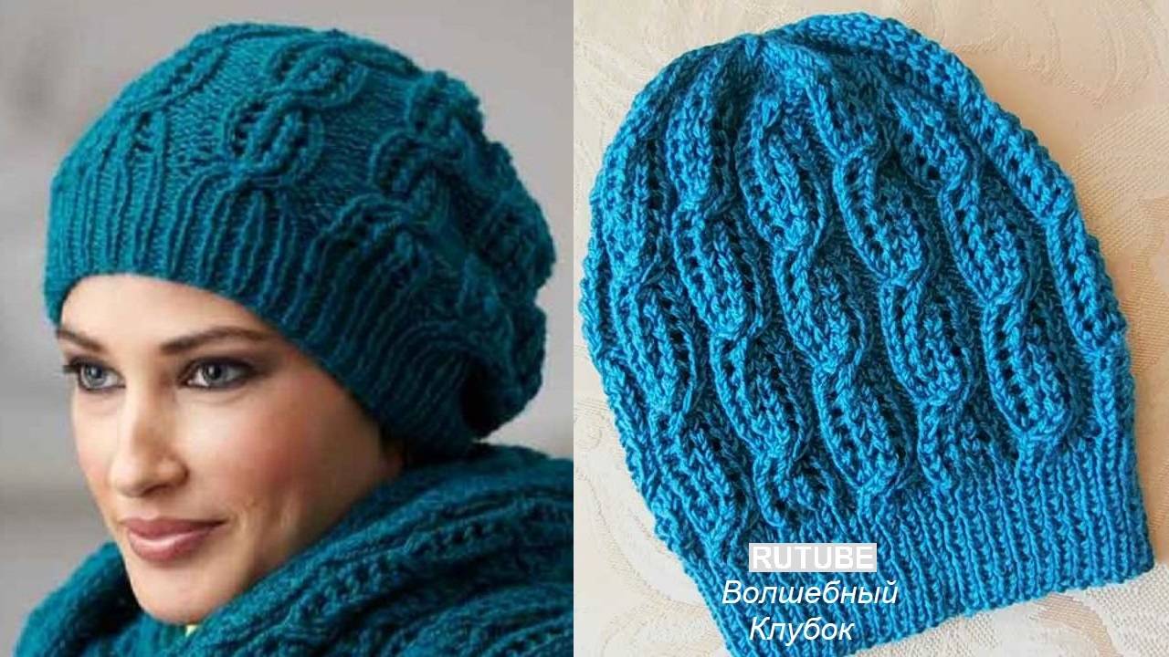 ВЯЗАНАЯ ШАПКА СПИЦАМИ. ПОДРОБНЫЙ ПОПЕТЕЛЬНЫЙ МАСТЕР-КЛАСС