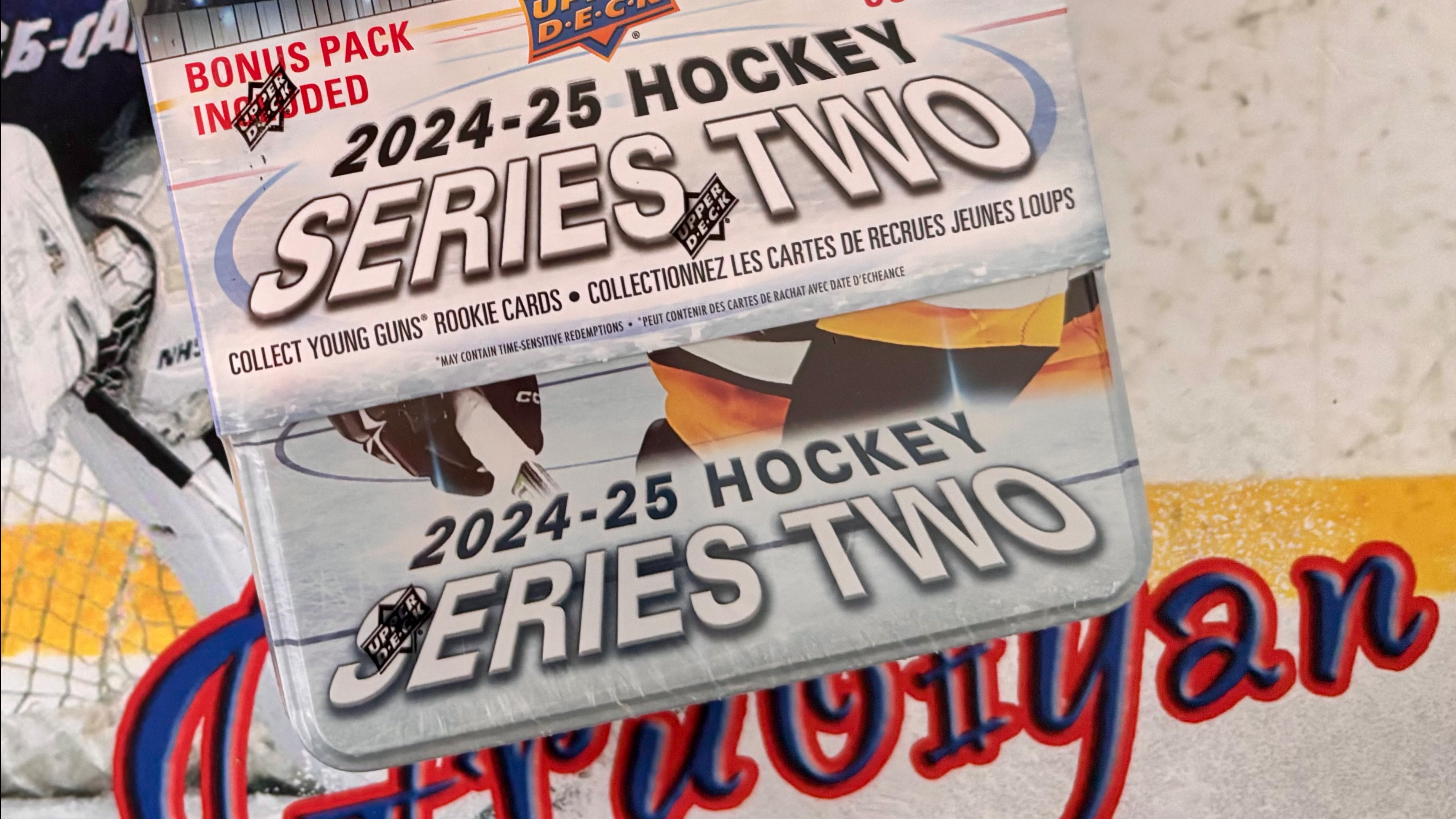 Бокс-Брейк 2024/25 Upper Deck Series 2 Hockey Tin Box #4_Аукцион