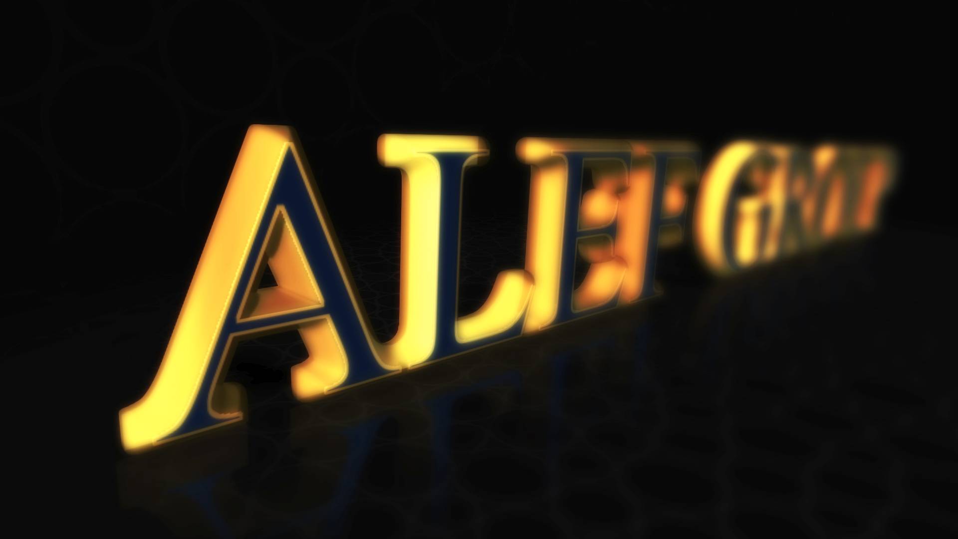 Создание интро для компании ALEF Group