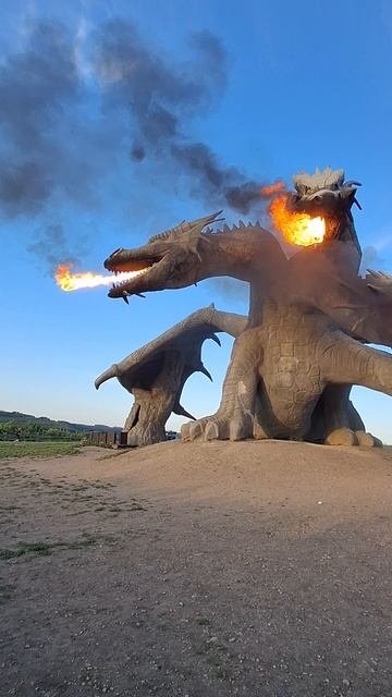 Змей Горыныч на Кудыкиной горе в Липецкой области