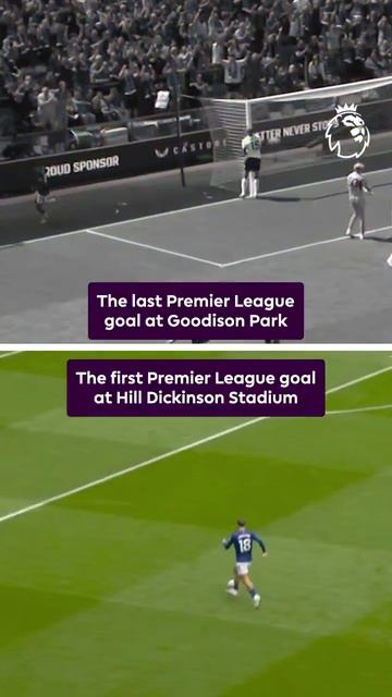 Илиман Ндиайе вошел в историю, забив последний гол "Эвертона" на старом стадионе и первый на новом