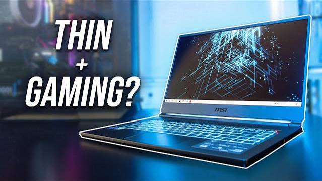 MSI’s Thinnest Gaming Laptop! Stealth 15M Review