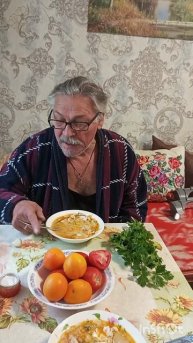 На обед Щи. Боже мой как вкусно