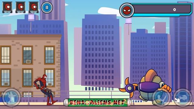 Spider-Man City Defence FLASH GAME