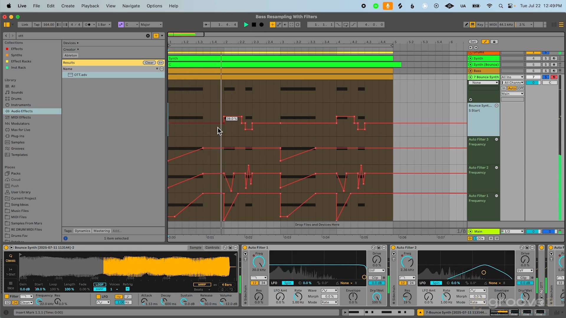 03. Bass Resampling with Filters Part 2