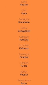 Овощи 2 Vegetables 2