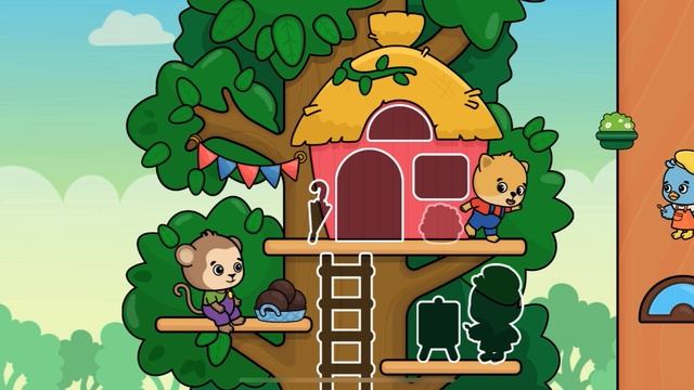 Развивающий мультфильме для детей (познавательный мультик одля для малышей) ‘’цвета, фигурки, пазлы’