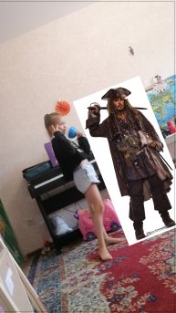 Мы танцуем с Джека пирата!!!