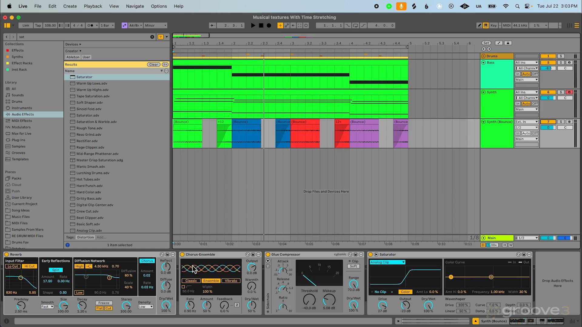05. Musical Textures with Time-Stretching