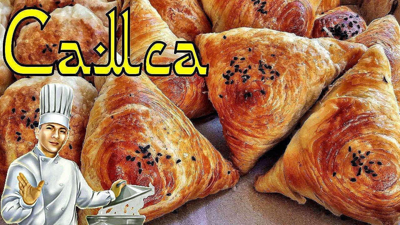 Самса с тыквой из гового магазинного слоёного теста