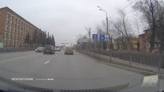 TeXet DVR-604, пасмурный день, WDR включен