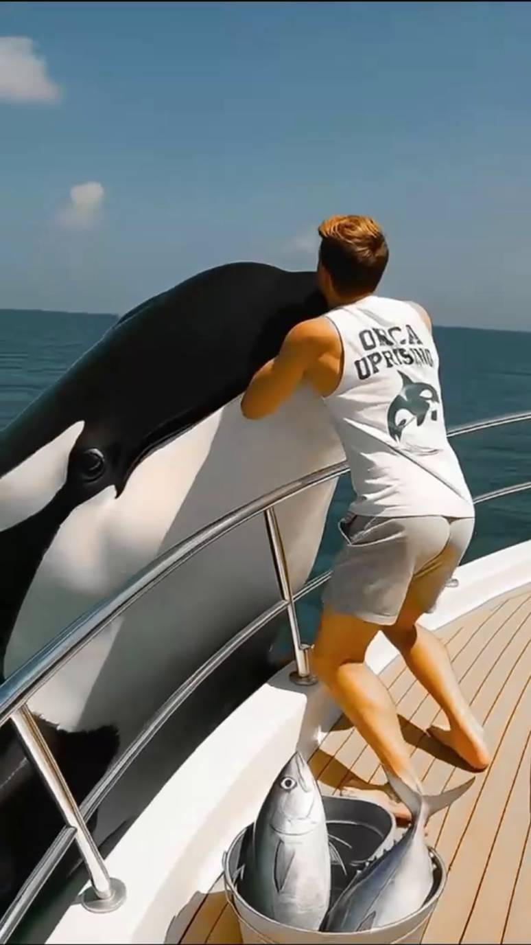 Не кормите рыбку с рук!