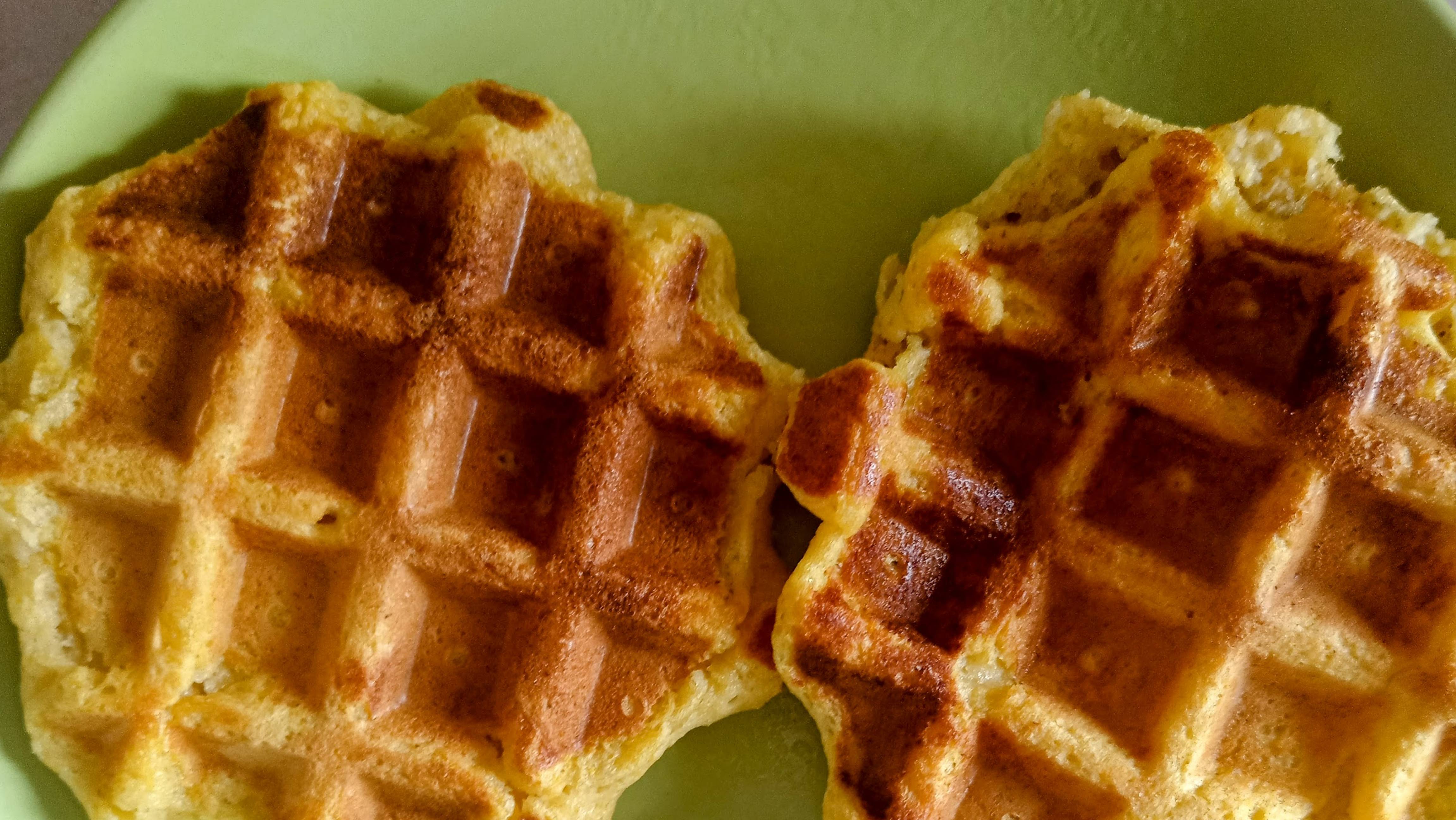 Готовим ПП венские вафли из тыквы Батернат .mp4