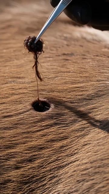 Смотритель парка помогает Спасти Лосей, покрытых маскировкой, От страданий