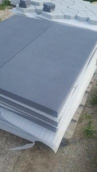 Широкоформатная тротуарная плитка Шагрень 1000х500х50.