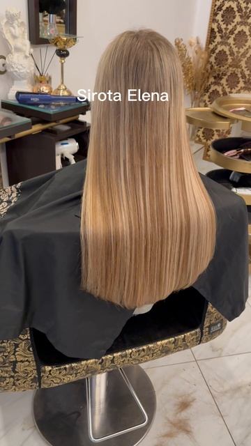 наращивание волос методом подбора прядей с переходом в моей авторской технике Light Way 200 прядей 5